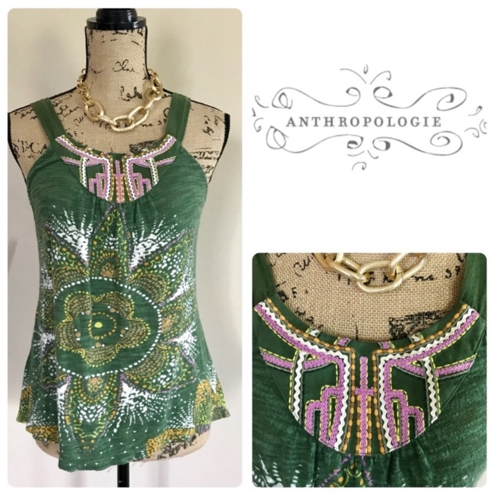 •C Keer• olive knit tank {E25}